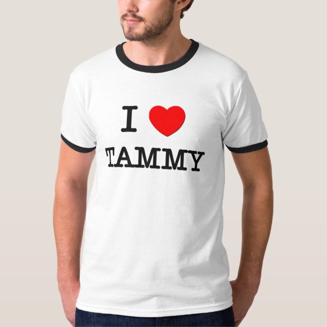 I Love Tammy T-Shirt (Front)
