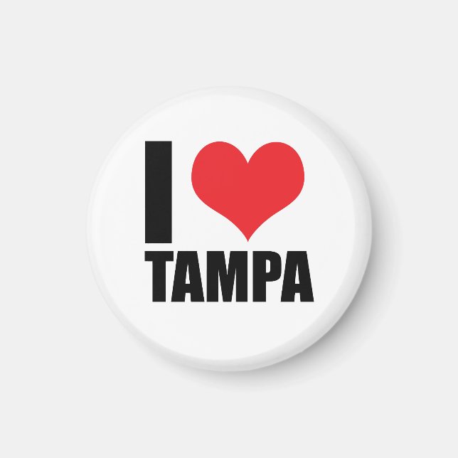 I love Tampa Magnet (Front)