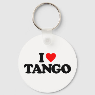I LOVE TANGO KEY RING