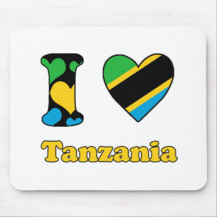 I love Tanzania Mouse Pad