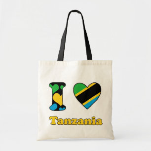I love Tanzania Tote Bag