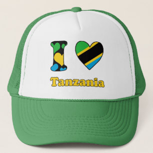 I love Tanzania Trucker Hat