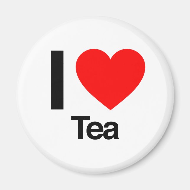 I Love Tea Magnet (Front)