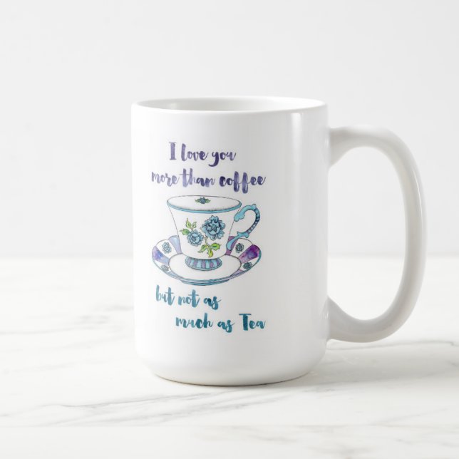 I Love Tea Mug (Right)