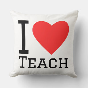 I love teach cushion