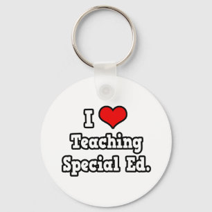 I Love Teaching Special Ed Key Ring