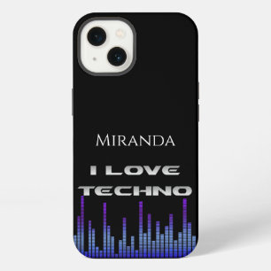 I love Techno iPhone 13 Case
