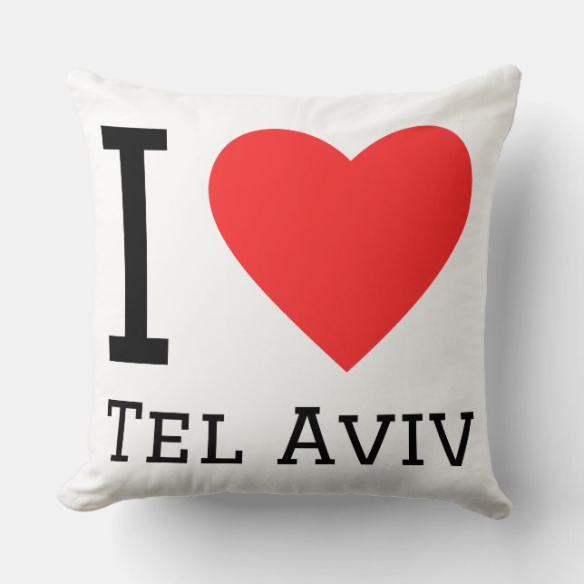 I love tel aviv cushion (Front)