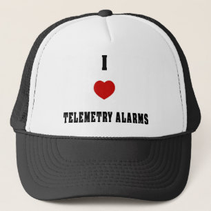 I Love Telemetry Alarms Trucker Hat