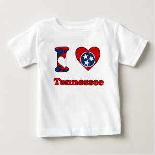 I love Tennessee Baby T-Shirt