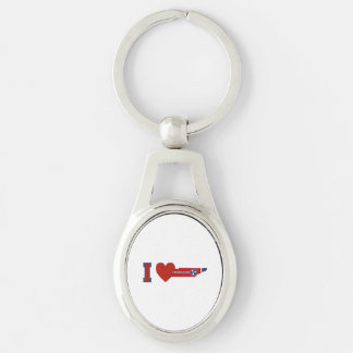 I Love Tennessee Key Ring