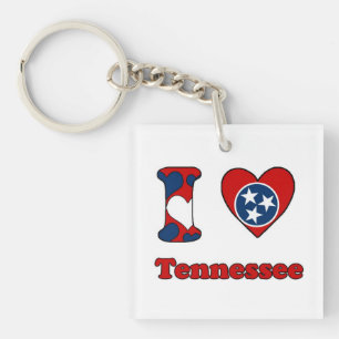 I love Tennessee Key Ring