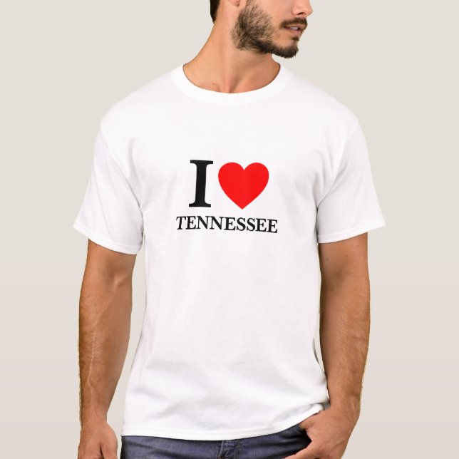 I Love Tennessee T-Shirt (Front)