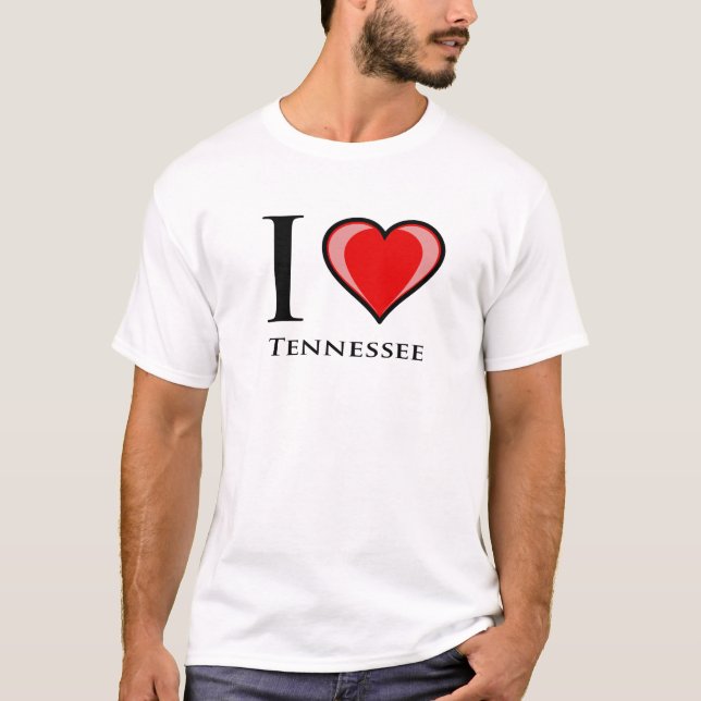 I Love Tennessee T-Shirt (Front)