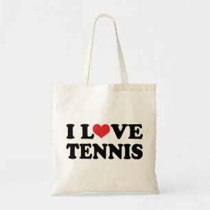 I Love Tennis (Gift) Tote Bag