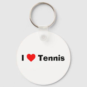 I love Tennis Key Ring