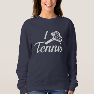 I Love Tennis Sweatshirt