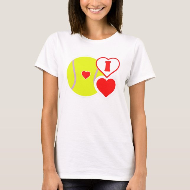 I love Tennis ! T-Shirt (Front)