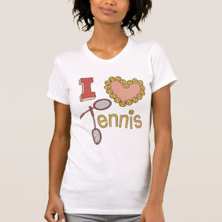 I Love Tennis Tees for Women