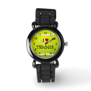 I Love Tennis - Tennis Ball Watch