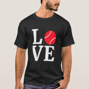 I Love Tennis Valentines Day For Tennis T-Shirt