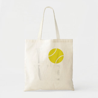 I Love TennisTennis Lovers TeeWomen Men Kids  Tote Bag