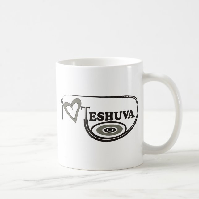 I Love Teshuva Coffee Mug (Right)
