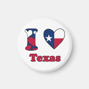 I love Texas Magnet