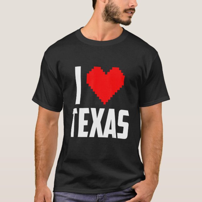 I love Texas T-Shirt (Front)
