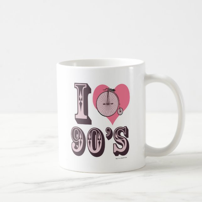 I Love the 1890s Coffee Mug (Right)