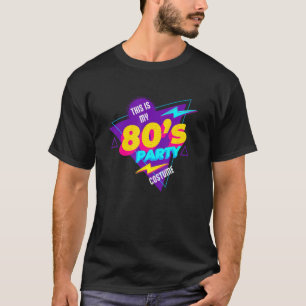 I Love The 80s 1980s Vintage Retro Eighties Costum T-Shirt