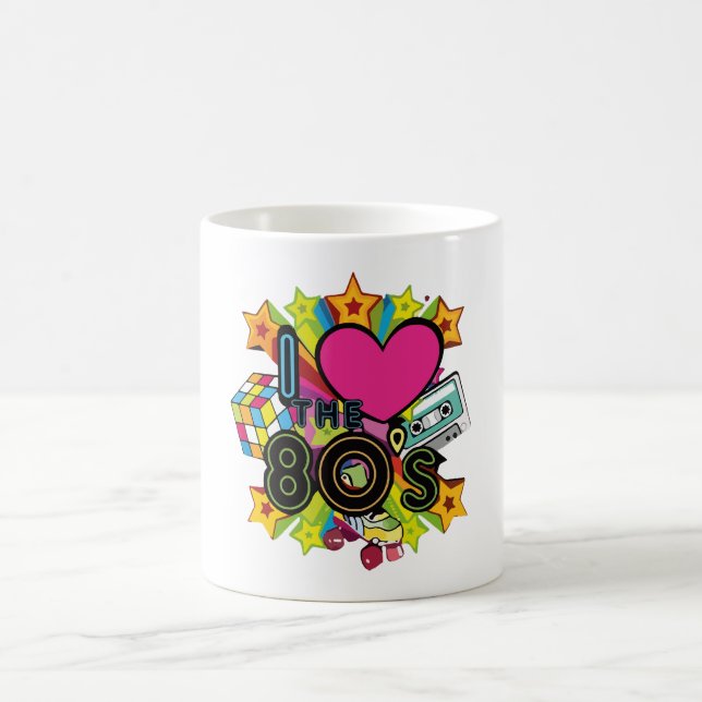 i love the 80s coffee mug (Center)