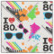 I Love the 80s Fabric