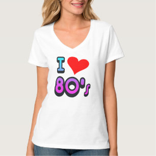 I LOVE THE 80'S-Great Retro 1980's T Shirt