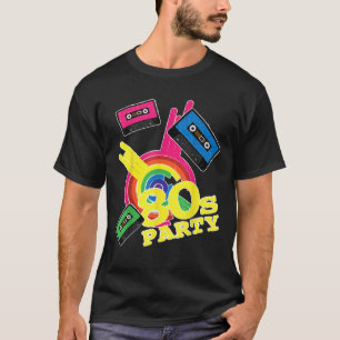 I Love The 80s Party T Shirt Funny Retro Lovers Gi