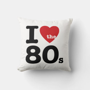 I Love the 80s Pillow