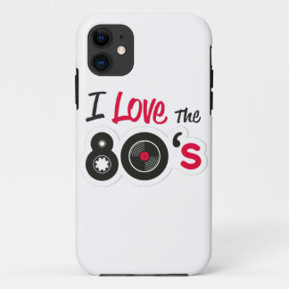 I Love The 80s Retro Design Vintage Gift Case-Mate iPhone Case