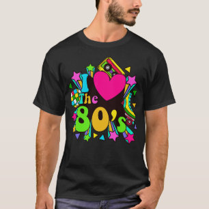 I love the 80s retro graphic nostalgic rad gift T-Shirt