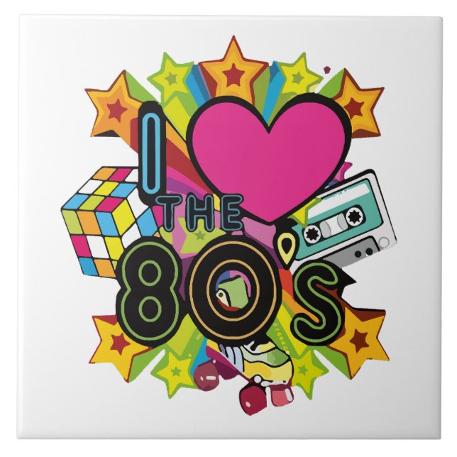 i love the 80s tile (Front)