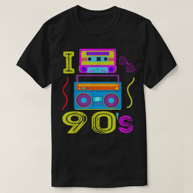I Love The 90s Clothes for Women and Men Party  T-Shirt (Design Front)