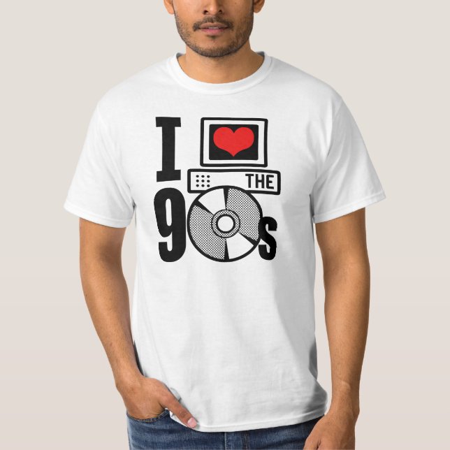 I Love The 90s T-Shirt (Front)