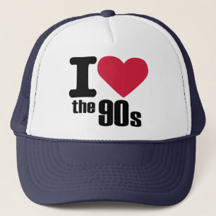 I love the 90s trucker hat