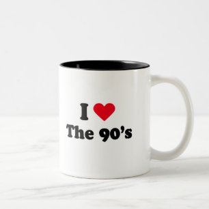 I love the 90's Two-Tone coffee mug
