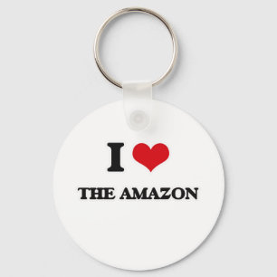I Love The Amazon Key Ring