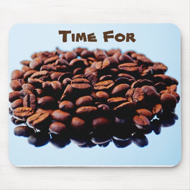 I Love the Aroma of Coffee Mouse Pad (Front)