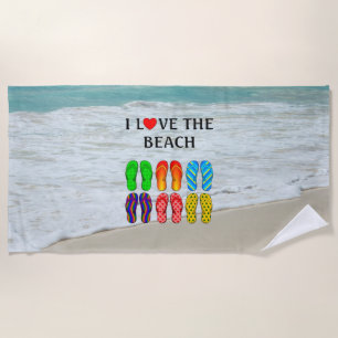 I Love the Beach, Beach Towel