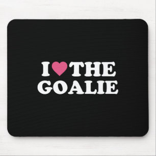 I Love The Goalie Cute Soccer Goalie Family Grandm Mouse Pad
