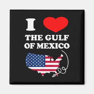 I Love The Gulf Of Mexico Usa Funny 2025 Dank Meme Magnet