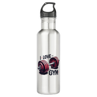 I love the gym 710 ml water bottle