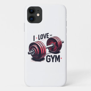 I love the gym Case-Mate iPhone case